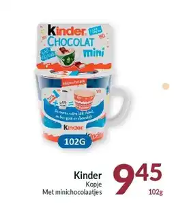 Intermarché Kinder Kopje Met minichocolaatjes aanbieding