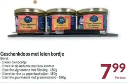 Intermarché Geschenkdoos met leien bordje aanbieding