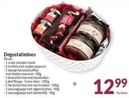 Intermarché Degustatiedoos aanbieding