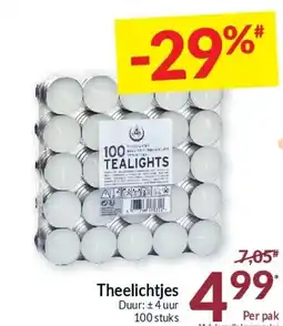 Intermarché Theelichtjes aanbieding