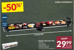 Intermarché Plancha Teppanyaki XXL Livoo/PEM aanbieding