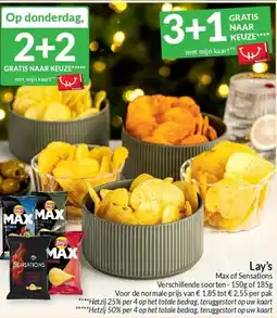 Intermarché Lay's Max of Sensations aanbieding