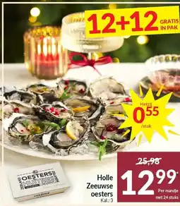 Intermarché Holle Zeeuwse oesters Kal.: 3 aanbieding