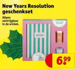 Kruidvat New Years Resolution geschenkset aanbieding