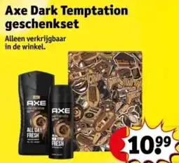 Kruidvat Axe Dark Temptation geschenkset aanbieding