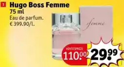 Kruidvat Hugo Boss Femme aanbieding