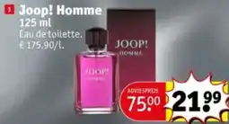 Kruidvat Joop! Homme aanbieding