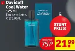 Kruidvat Davidoff Cool Water aanbieding