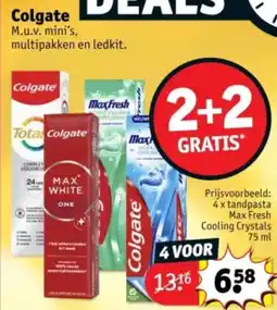 Kruidvat Colgate aanbieding