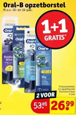 Kruidvat Oral-B opzetborstel aanbieding