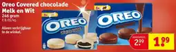 Kruidvat Oreo Covered chocolade Melk en Wit aanbieding