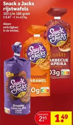 Kruidvat Snack a Jacks rijstwafels aanbieding