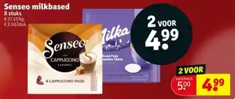 Kruidvat Senseo milkbased aanbieding