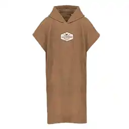 Decathlon Capuchon Handdoek Poncho - Biologisch Katoen / Volwassene (Beige) aanbieding