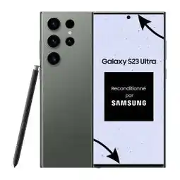 Electro Depot Smartphone SAMSUNG Galaxy S23 ULTRA 256GB Groen - Refurbished grade uitstekende staat aanbieding