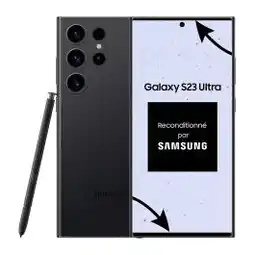 Electro Depot Smartphone SAMSUNG Galaxy S23 ULTRA 256GB Zwart - Refurbished grade uitstekende staat aanbieding