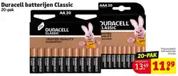 Kruidvat Duracell Batterijen Classic aanbieding