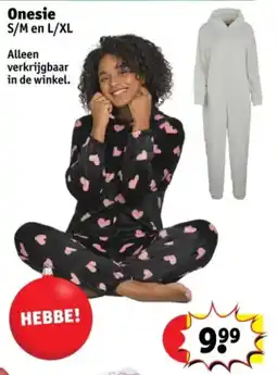 Kruidvat Onesie aanbieding