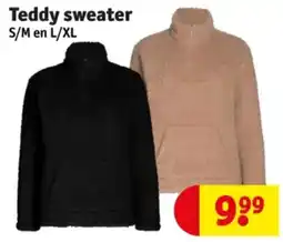 Kruidvat Teddy Sweater aanbieding