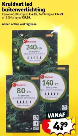 Kruidvat Kruidvat Led Buitenverlichting aanbieding