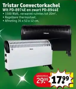 Kruidvat Tristar Convectorkachel aanbieding