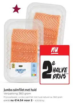 Jumbo Jumbo zalmfilet met huid aanbieding