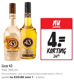 Jumbo Licor 43 aanbieding