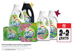 Jumbo Dreft Wasmiddel. Wasverzachter en Geurbooster aanbieding