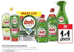 Jumbo Dreft Afwasmiddel en Vaatwastabletten aanbieding