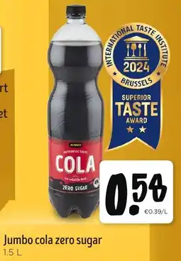 Jumbo Jumbo Cola Zero Sugar aanbieding