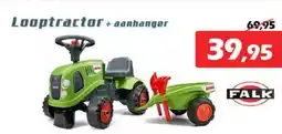 iTEK Falk Looptractor + Aanhanger aanbieding