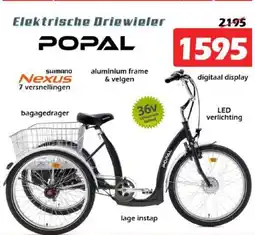 iTEK Popal Elektrische Driewieler aanbieding