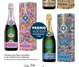 Prik en Tik Pommery aanbieding