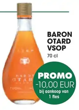Prik en Tik Baron Otard VSOP aanbieding