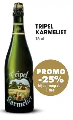 Prik en Tik Tripel Karmeliet aanbieding