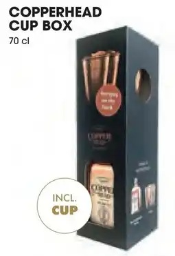 Prik en Tik Copperhead Cup Box aanbieding