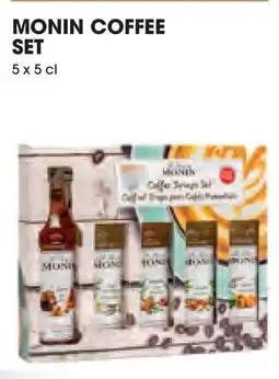 Prik en Tik Monin Coffee Set aanbieding