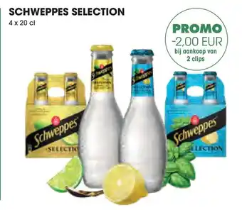 Prik en Tik Schweppes selection aanbieding
