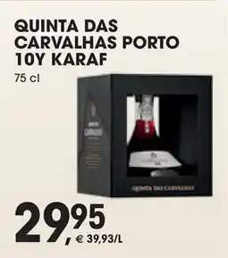 Prik en Tik Quinta das carvalhas porto 10y karaf aanbieding