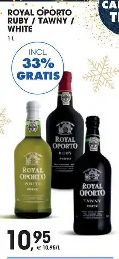 Prik en Tik Royal OporROYAL OPORTO RUBY / TAWNY / WHITE aanbieding