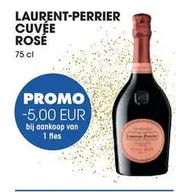 Prik en Tik Laurent-perrier cuvée rosé aanbieding