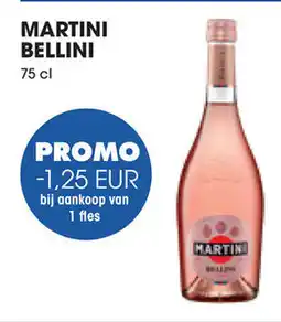 Prik en Tik Martini Bellini aanbieding