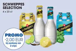 Prik en Tik Schweppes Selection aanbieding