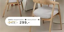 Xooon Dante Massief Eiken Boucléstof aanbieding
