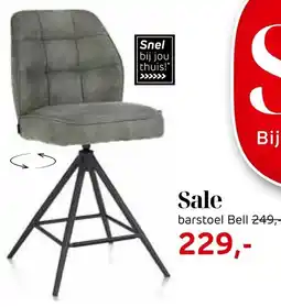 Henders & Hazel Barstoel Bell aanbieding