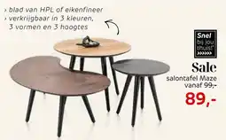 Henders & Hazel Salontafel Maze aanbieding