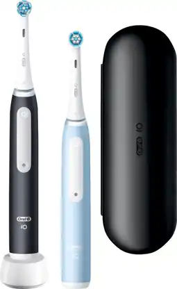 Coolblue Oral-B iO 3 Zwart en Blauw Duo pack aanbieding