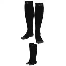 Decathlon Skisokken kind - Plain - Unisex - Maat 23 t/m 38 - 2-Pack aanbieding