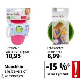 Munchkin alle bekers of kommetjes