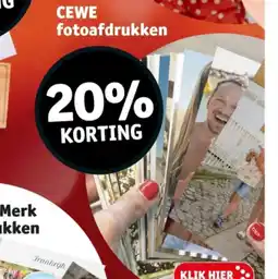 Kruidvat CEWE fotoafdrukken aanbieding